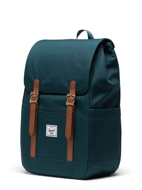 Herschel plecak Retreat™ Small 17 L kolor zielony duży gładki 11400-06551-OS