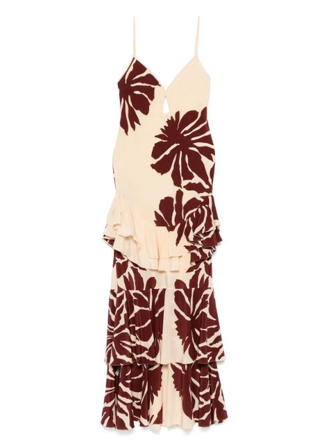 Johanna Ortiz Reinterpretation maxi dress - Neutrals - zdjęcie produktu nr 1