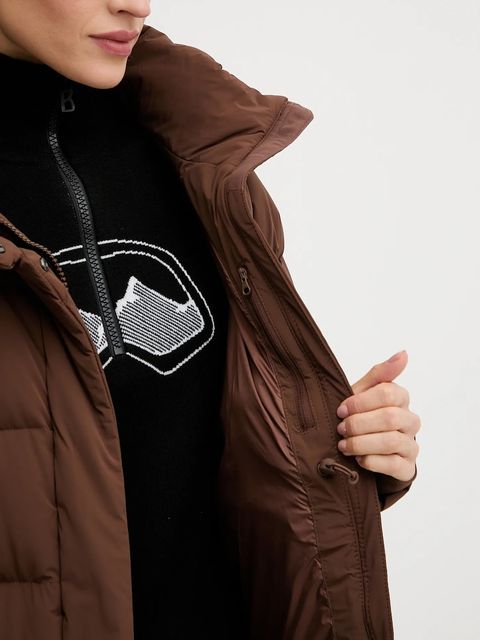 Columbia kurtka puchowa Amaze Puff kolor brązowy zimowa 2134894