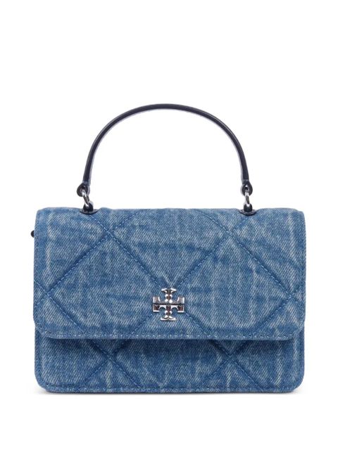 Tory Burch mini Kira wallet - Blue - zdjęcie produktu nr 1
