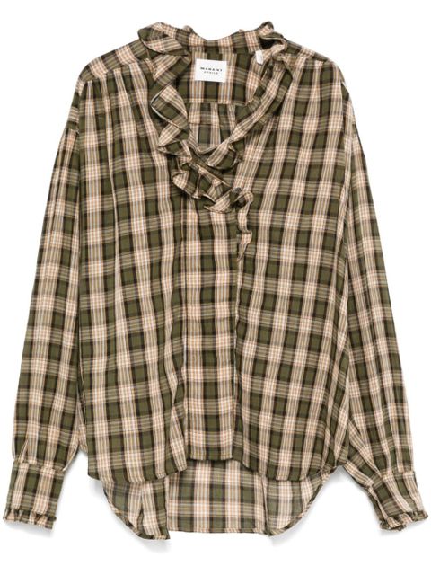 MARANT ÉTOILE Pamias blouse - Neutrals