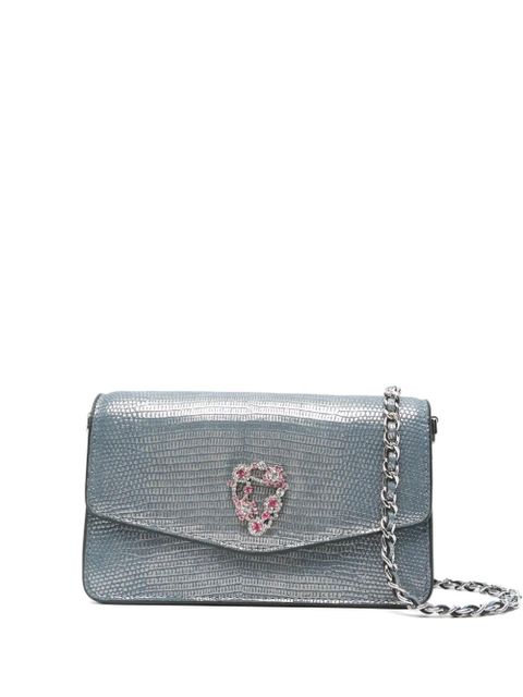 Aspinal Of London Eliza embellished mini bag - Blue - zdjęcie produktu nr 1