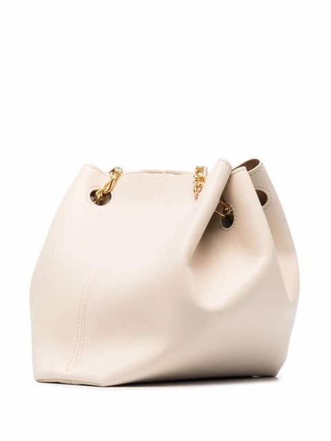 Nanushka chain-link detail tote bag - Neutrals