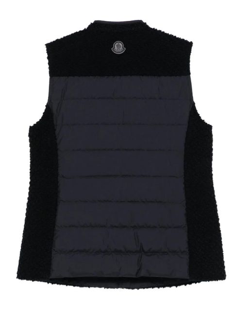 Moncler multi-pocket zip-front gilet - Blue - zdjęcie produktu nr 2