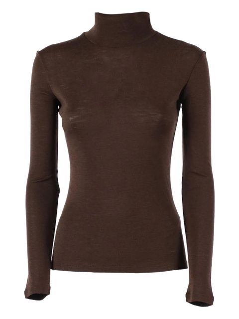 Weekend Max Mara Teseo turtleneck jersey - Brown - zdjęcie produktu nr 1
