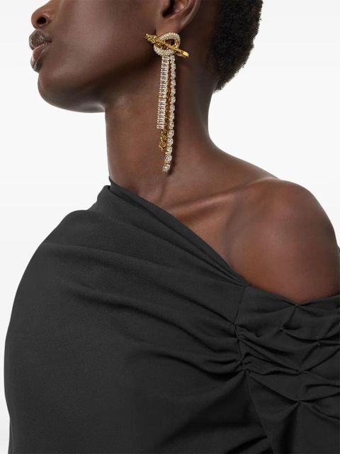 Versace Clash drop single earring - Gold