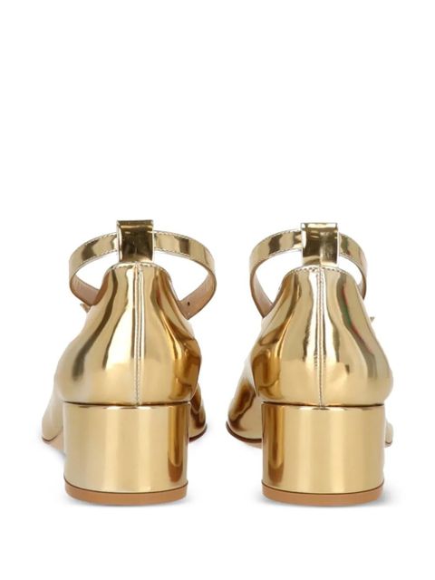 Gianvito Rossi ankle-strap pumps - Gold