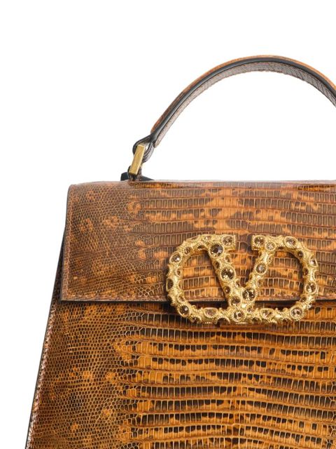 Valentino Garavani small Vsling tote bag - Brown