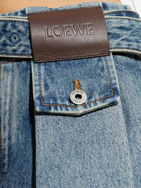 LOEWE LOEWE S359Y11XED 0 WASHED DENIM - Blue