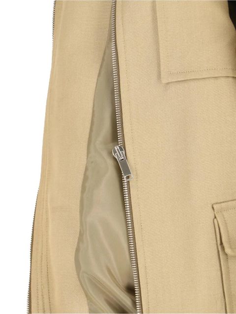The Frankie Shop Kelia padded utility jacket - Neutrals