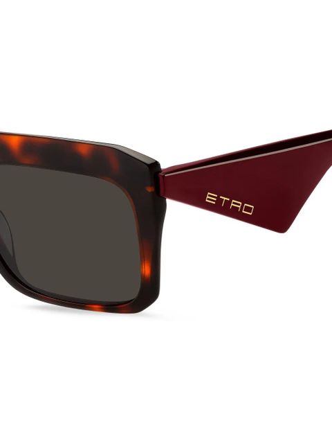 ETRO Tailoring sunglasses - Brown