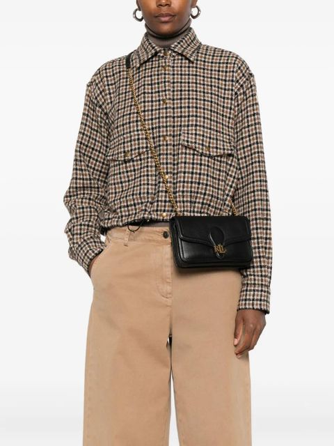 Lauren Ralph Lauren logo chain bag - Black