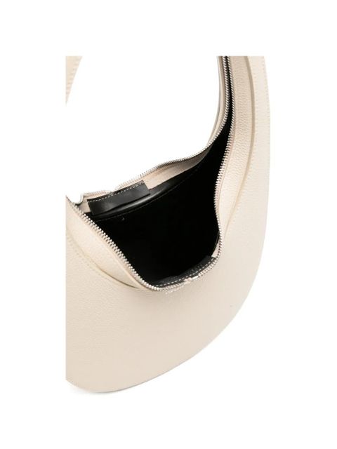 Coperni Swipe grained leather shoulder bag - Neutrals