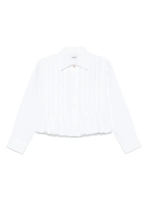 SANDRO cotton shirt - 10 BLANC - zdjęcie produktu nr 1