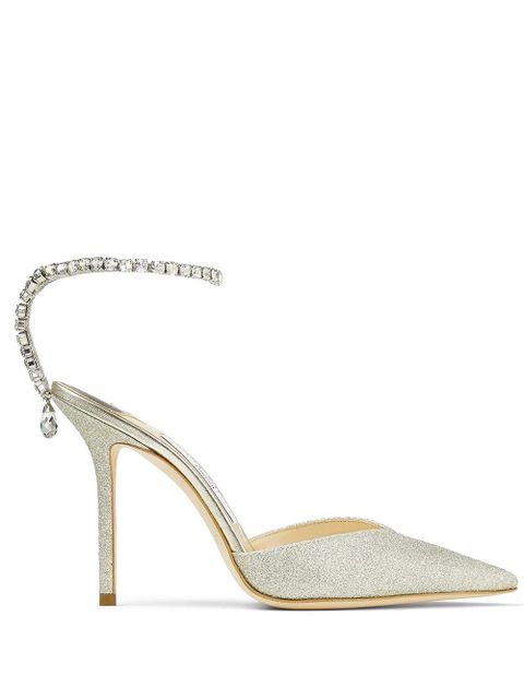 Jimmy Choo Saeda 100mm pumps - White - zdjęcie produktu nr 1