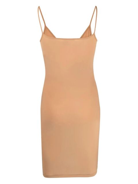 Jil Sander V-neck slip minidress - Brown - zdjęcie produktu nr 2