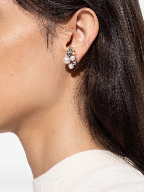 Givenchy pearl embellished earrings - Silver - zdjęcie produktu nr 2