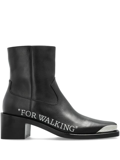 Off-White For Walking ankle boots - Black - zdjęcie produktu nr 1