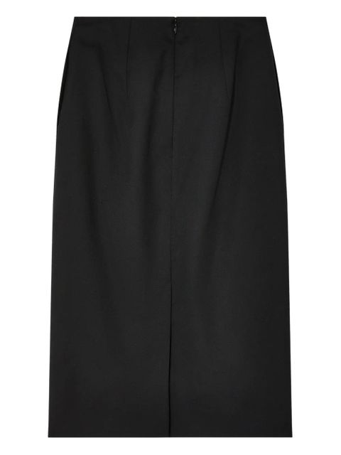Simone Rocha Peekaboo Flower pencil skirt - Black - zdjęcie produktu nr 2