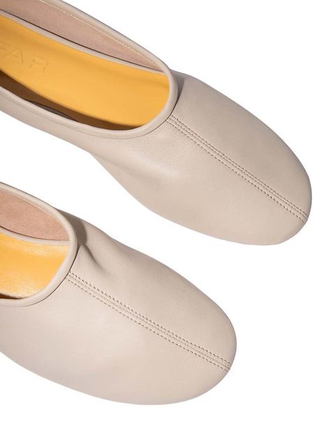 By Far baleriny skórzane Prudence