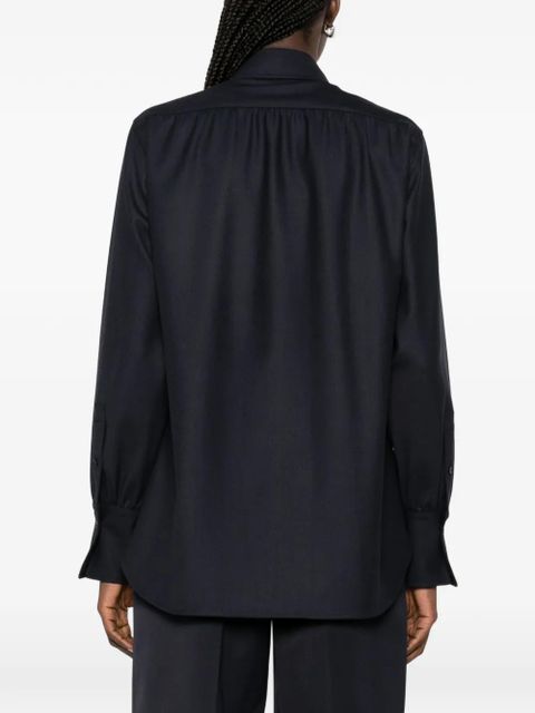 Victoria Beckham yoke top - Blue
