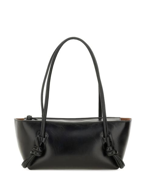 Hereu Fleca knot-detail leather shoulder bag - Black - zdjęcie produktu nr 2