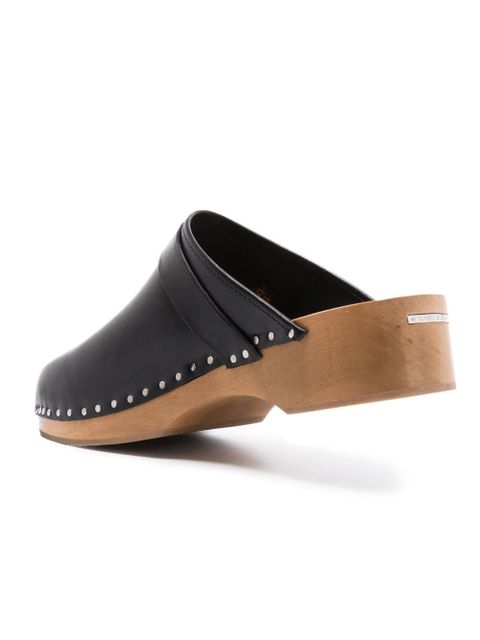 Isabel Marant Thalie round toe clogs - Black
