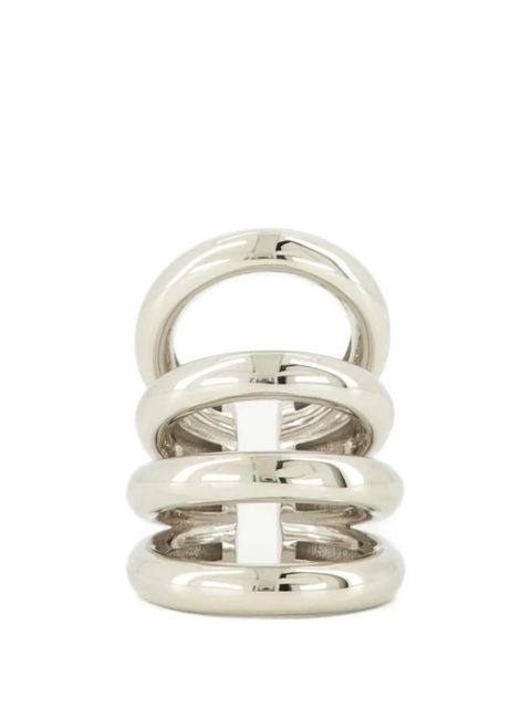 Rabanne Punk earrings - Silver - zdjęcie produktu nr 1