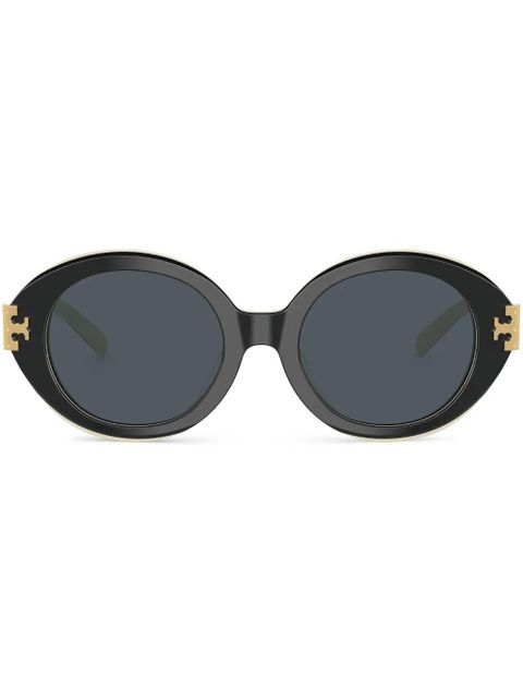 Tory Burch round-frame sunglasses - Black - zdjęcie produktu nr 1