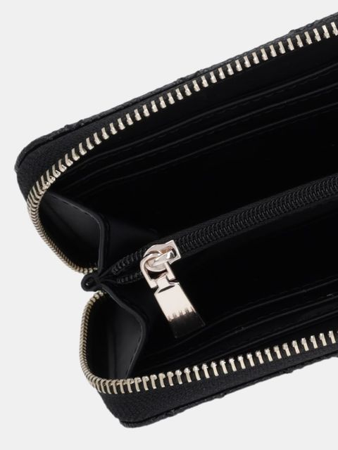 Guess portfel IDRA damski kolor czarny SWGG81 57140