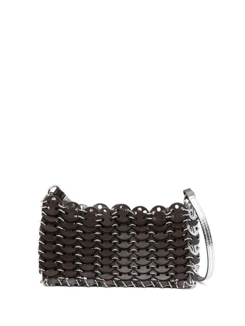 Rabanne chain-link shoulder bag - Brown - zdjęcie produktu nr 1