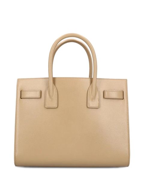 Saint Laurent top-handle leather bag - Neutrals - zdjęcie produktu nr 2
