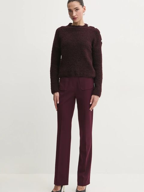 Morgan sweter z domieszką wełny MBULLE - zdjęcie produktu nr 1