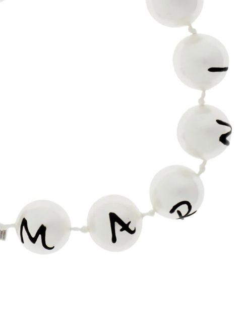 Marni beaded toggle bracelet - Silver
