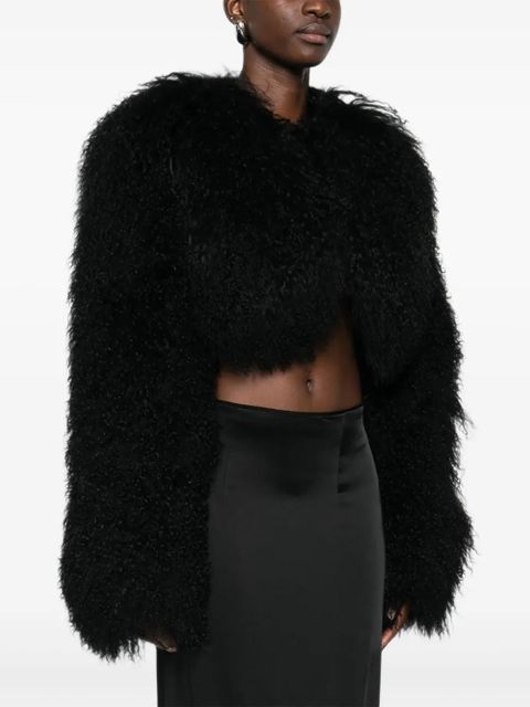 ducie Becca shearling jacket - Black