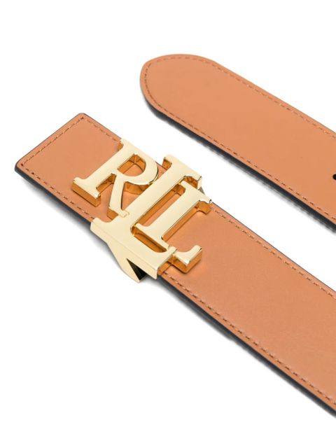 Lauren Ralph Lauren logo-buckle belt - Neutrals