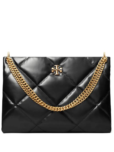 Tory Burch Kira diamond-quilted shoulder bag - Black - zdjęcie produktu nr 1