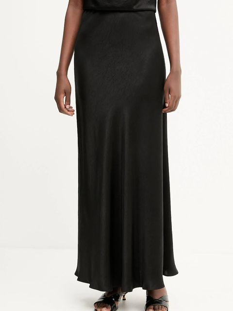 Liviana Conti spódnica kolor czarny maxi rozkloszowana F5WS86 - zdjęcie produktu nr 1