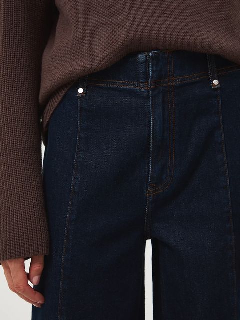 Medicine jeansy damskie kolor granatowy