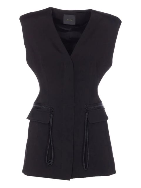 PINKO Gitana waistcoat - Black - zdjęcie produktu nr 1