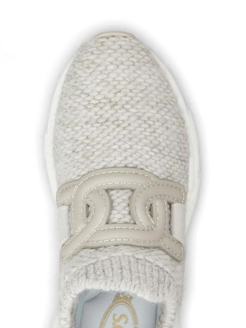 Tod's Kate knitted slip-on trainers - Neutrals