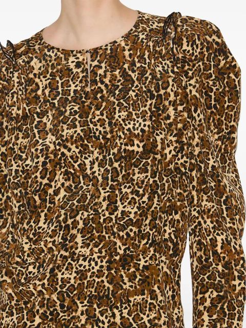 ISABEL MARANT Zarga blouse - Brown