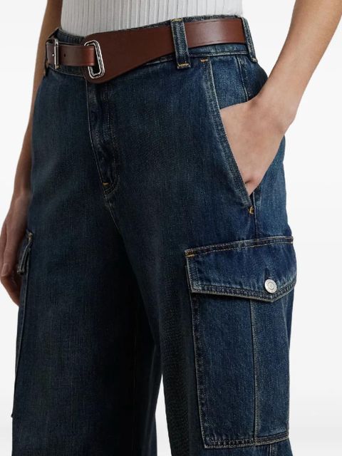 Lauren Ralph Lauren cargo-pocket jeans - Blue