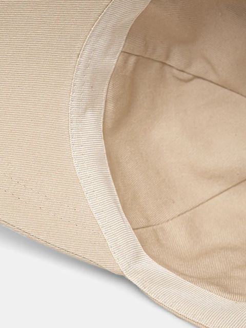 Pinko czapka z daszkiem kolor beżowy z aplikacją 100621 A25N