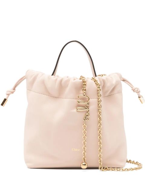 Chloé mini Chloé Icons tote bag - Pink - zdjęcie produktu nr 1