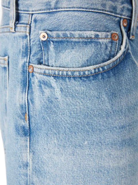 AGOLDE faded cotton jeans - Blue