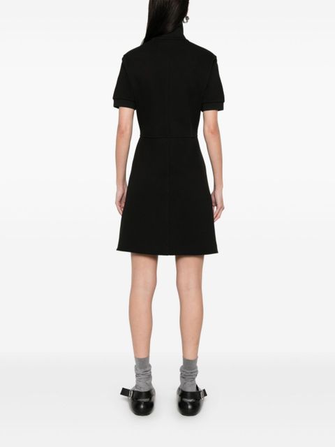 Moncler polo mini dress - Black