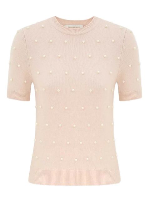 ZIMMERMANN beaded sweater - Neutrals - zdjęcie produktu nr 1