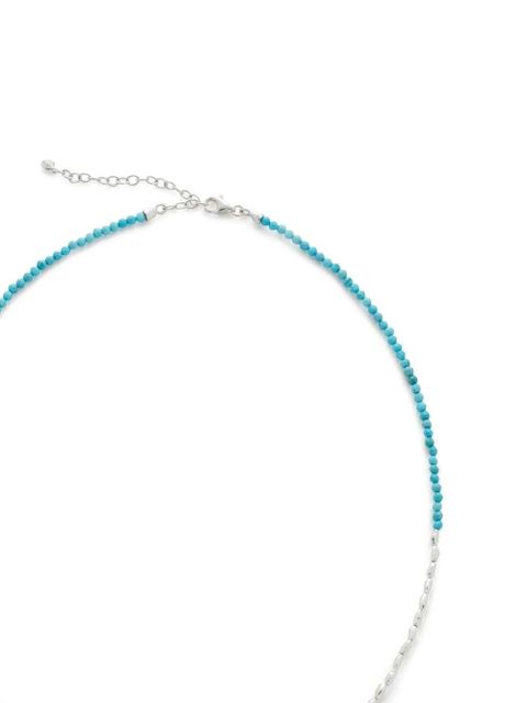 Monica Vinader Nugget Gemstone beaded necklace - Silver - zdjęcie produktu nr 2