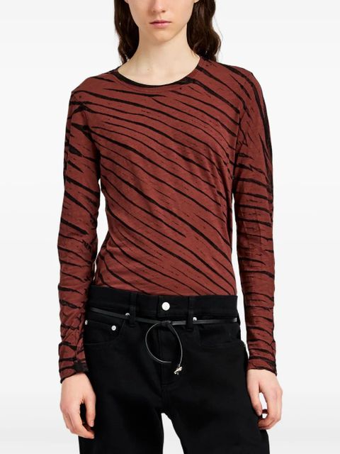 Proenza Schouler Mia T-shirt - Brown